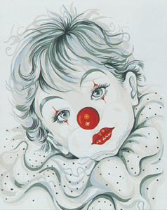 Starry Eyed Clown  - Collection d'Art