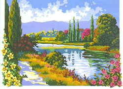 By the Stream  - Collection d'Art
