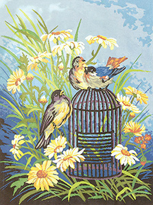 Happy Little Birds  - Collection d'Art