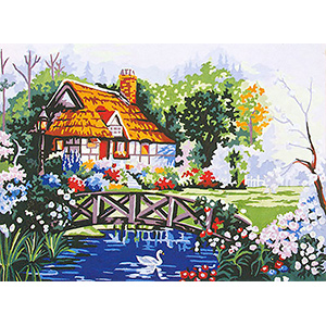 Beautiful Summer  - Collection d'Art Needlepoint Canvas