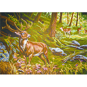 The Forest  - Collection d'Art Needlepoint Canvas