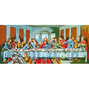 Last Supper (Leonardo da Vinci) - Collection d'Art Needlepoint Canvas