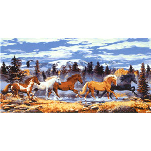 Mountain Horses  - Collection d'Art