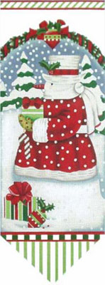 Classic Snowman Banner - Melissa Shirley Designs