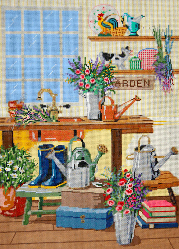 NeedlepointUS Worldclass Needlepoint The Flower Room Stitch