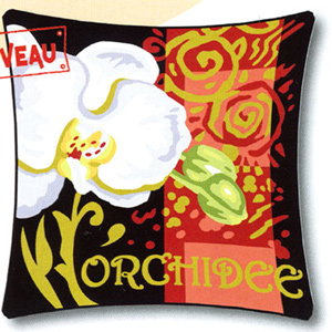 Margot Creations de Paris - Cushions - L'Orchidee
