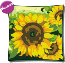 Margot Creations de Paris - Cushions - Tournesols (Sunflowers)