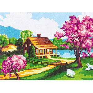 Spring  - Collection d'Art Needlepoint Canvas