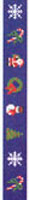 Susan Roberts Needlepoint Belt Canvas - Christmas