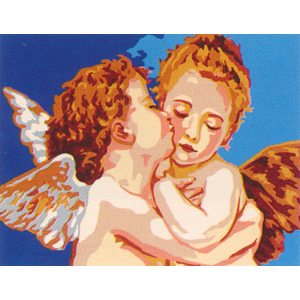 Angel Kiss  - Collection d'Art Needlepoint Canvas