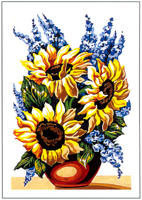 SEG de Paris - Small Canvases - Sunflowers Canvas
