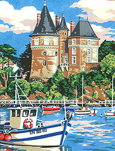 SEG de Paris Needlepoint "Le chateau"