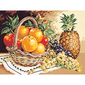 SEG de Paris Needlepoint - Senteurs de Fruits (Fruit Scents) Canvas