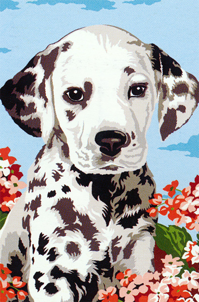 SEG de Paris Needlepoint - Petit Dalmatien Canvas (The Little Dalmatian)