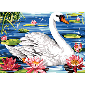 SEG de Paris Needlepoint - Le Cygne (The Swan)