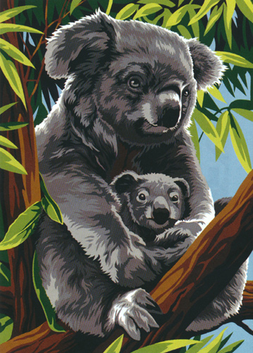 SEG de Paris Needlepoint - Koala