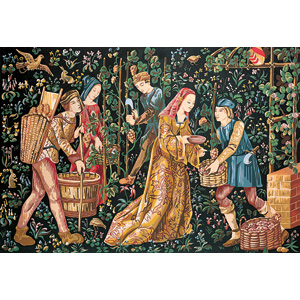 SEG de Paris Needlepoint -Tapestries - Les Vendanges (The Grape Harvest)