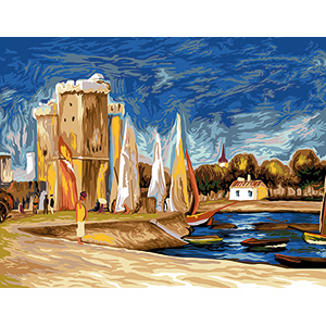 SEG de Paris Needlepoint - La Rochelle by Renoir