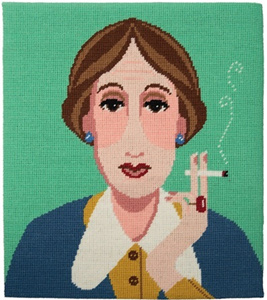 Virginia Woolf Needlepoint Kit from Appletons