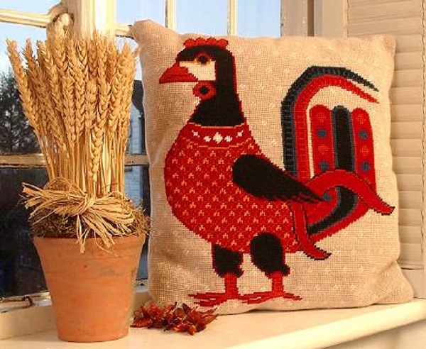 Persian Cockerel Cushion Kit