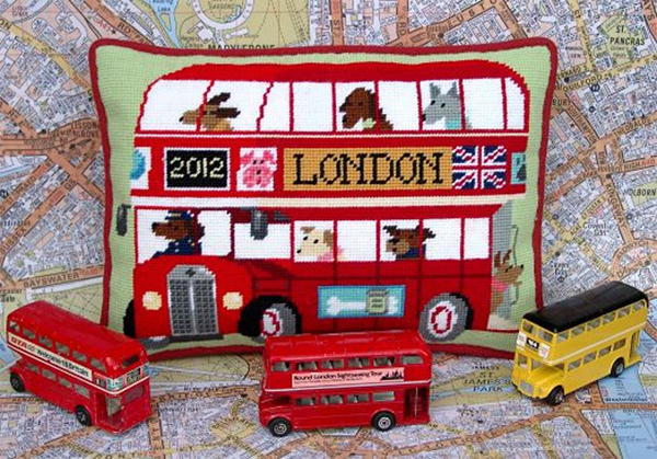 London Bus Cushion Kit