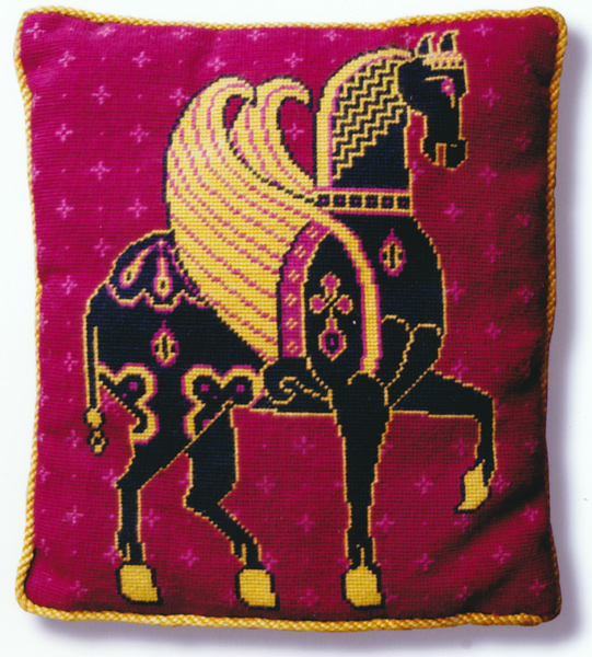 Byzantine Winged Horse (Pegasus) Tapestry Kit from Millennia Designs
