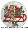 Teddy on a Sled