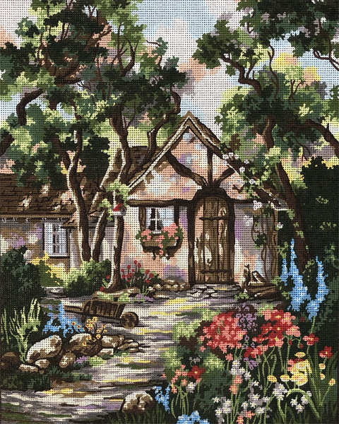 Gretel's Cottage by Marty Bell