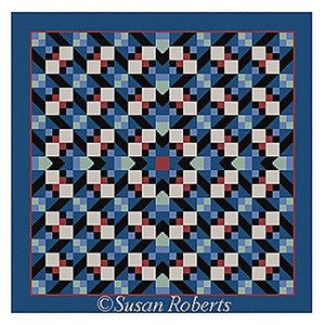 Susan Roberts Needlepoint Designs - Hand-painted Canvas - Quilt