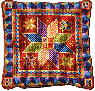 Animal Fayre Cushions Kit - Small Star Tile