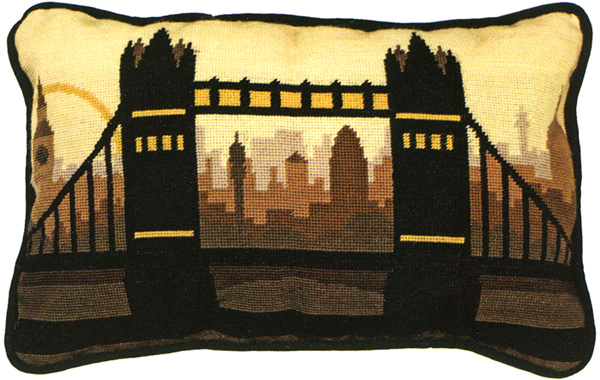 London Needlepoint Cushion Kit from the Anchor Living Collection