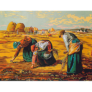 Margot Creations de Paris (Les Glaneuses) The Gleaners by Millet Large Canvas