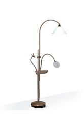 Ultimate Floorstanding Lamp with Wheels - Antique