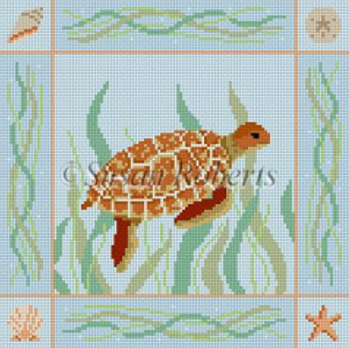 Susan Roberts Needlepoint Designs - Sea Turtle