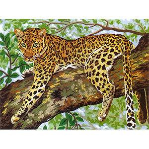 Leopard  - Collection d'Art Needlepoint Canvas