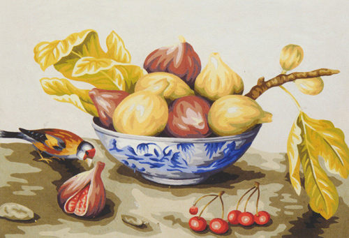Fruit Still Life - Collection d'Art Needlepoint Canvas