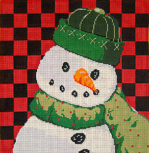 Simon - Stitch Painted Needlepoint Canvas from Sandra Gilmore