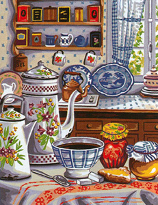 Margot Creations de Paris Needlepoint - Cuisine d'Autrefols (Cuisine of Autrefols)