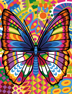 Margot Creations de Paris Needlepoint Papillon (Butterfly)