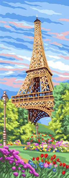 Royal Paris Needlepoint - Eiffel Tower