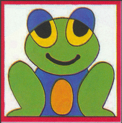 Margot Creations de Paris Needlepoint - Kits for Children - Frog