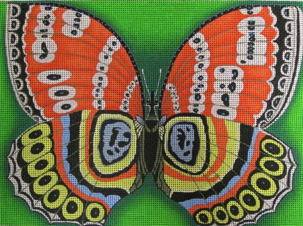 The Butterfly Effect Hand  Painted Canvas