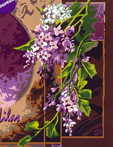 Margot Creations de Paris Needlepoint - Large Canvases - Lilas (lilac)