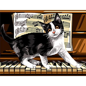 Margot Creations de Paris Needlepoint - A Musical Ear
