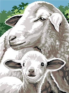 Margot Creations de Paris Needlepoint - Mouton (Sheep)