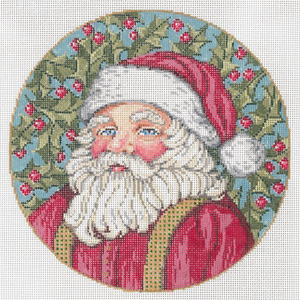 Ol' Blue Eyes - Stitch Painted Needlepoint Canvas from Sandra Gilmore