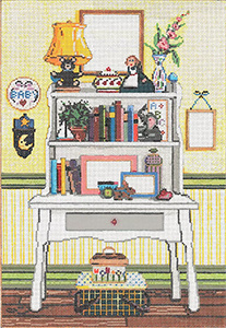 Baby's Room - Stitch Painted Needlepoint Canvas from Sandra Gilmore