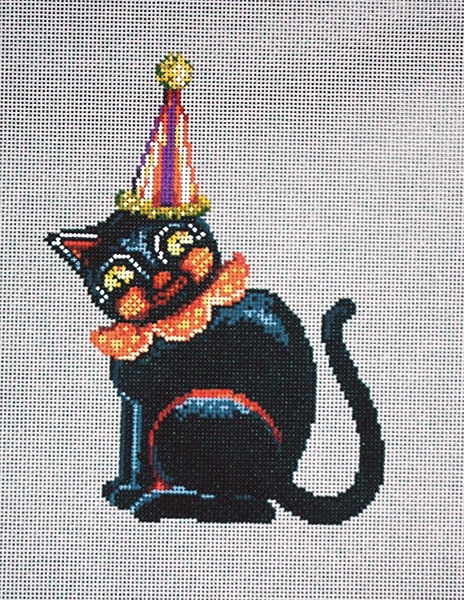 Krazy - Stitch Painted Needlepoint Canvas from Sandra Gilmore