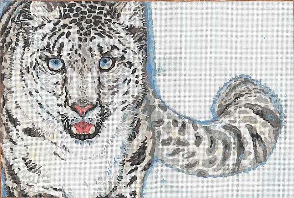 Himalayan Queen - Stitch Painted Needlepoint Canvas from Sandra Gilmore