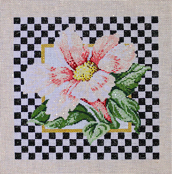 Exotic - Stitch Painted Needlepoint Canvas from Sandra Gilmore